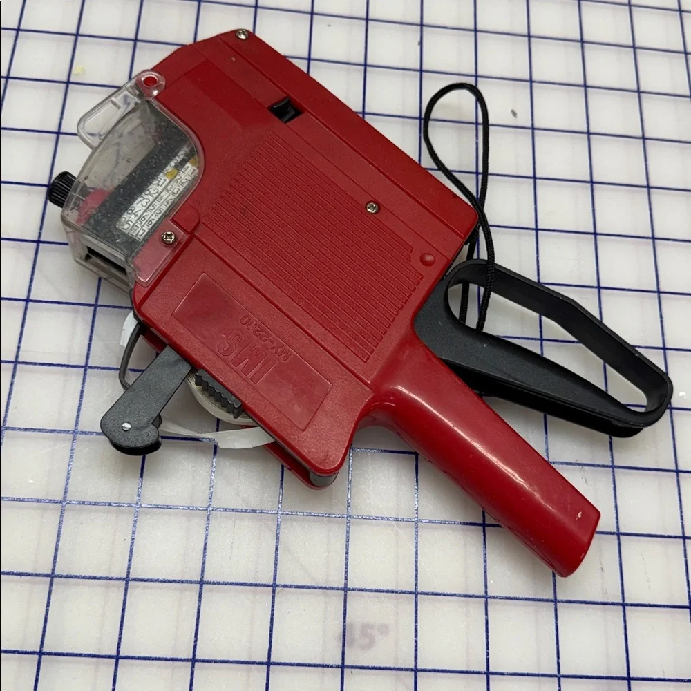 IMS mx-2200 Pricing Label Gun red. Untested